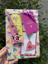 Giftset theelolly voor juf