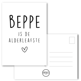 Kaart Beppe Is De Alderleafste