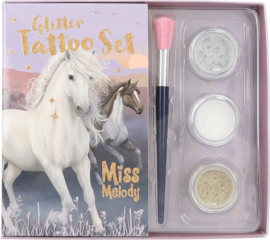 Miss Melody , tattoo glitter set