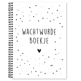 Fries Wachtwoordenboekje – A6 – Zwart/wit