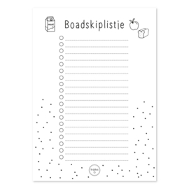 Fries Boodschappenlijstje – A5