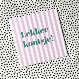 Bordje Lekker Kontsje - Forex