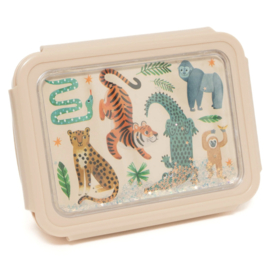 Lunchbox bento upside down animals