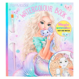 TOPModel waterverf boek MERMAID