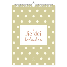 Friese Verjaardagskalender – Gekleurd