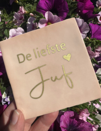 Tegel "De Liefste Juf"