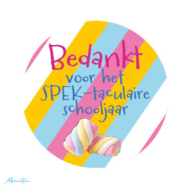 Bedankt... SPEK-taculair jaar