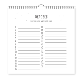 Friese Verjaardagskalender – Hyp hyp hoera