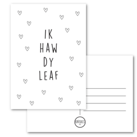 Kaart Ik Haw Dy Leaf – A6