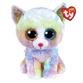 TY BEANIE BOO HEATHER CAT 15CM