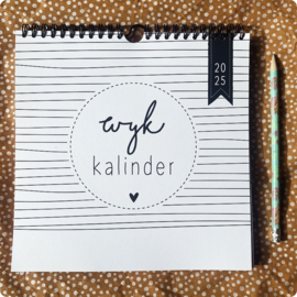 Friese weekkalender 2025 - Krúskes