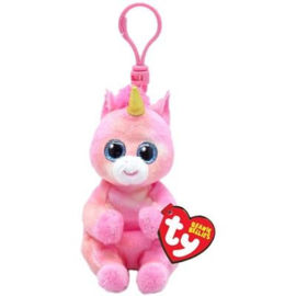 TY BEANIE BELLIES CLIP SKYLAR UNICORN 10CM