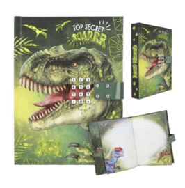 Dino World dagboek met geheime code
