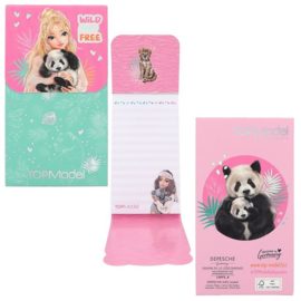 TOPModel Notitieblok met Magnetische Sluiting Panda