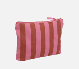 Stripes · grapefruit + ginger - toilettas