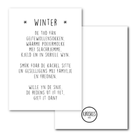 Poster Winter - A4