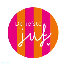 onderzetter de liefste Juf