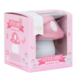 Little light: Paddenstoel - roze