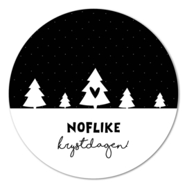 Muurcirkel – Noflike krystdagen! – 20 cm