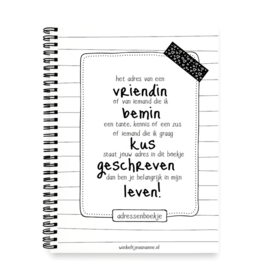 Adresboekje