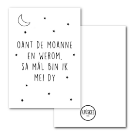 Poster Oant de moanne- A4