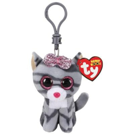TY BEANIE BOO CLIP KIKI CAT 7CM