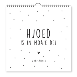 Ophangbare Friese weekplanner