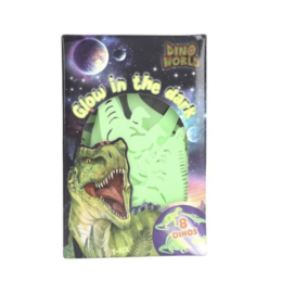 Dino World Glow in the dark stickers