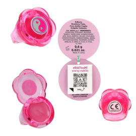 TOPModel lipgloss ring (roze bloem)