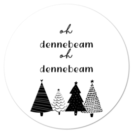 Muurcirkel Oh dennebeam – 30 cm