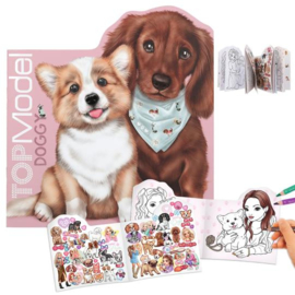 TOPModel Doggy kleurboek KITTY and DOGGY