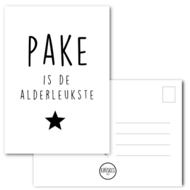 Kaart Pake Is De Alderleukste – A6