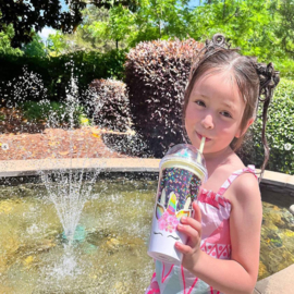 Ice cream drinkbeker "unicorn"