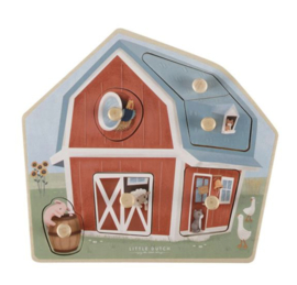 Houten puzzel Little Farm