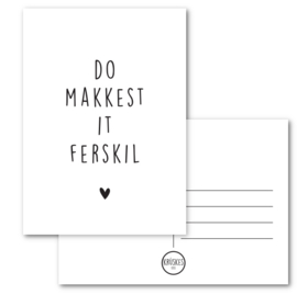 Kaart Do makkest it ferskil – A6