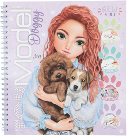 TOPModel - Doggy Colouring Book