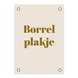 Friese Tuinposter – Borrelplakje