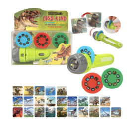 Dino World zaklamp met plaatjes