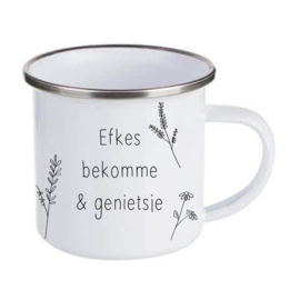 Emaille Mok – Efkes bekomme & genietsje