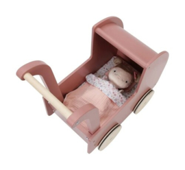 Poppenwagen met Pop