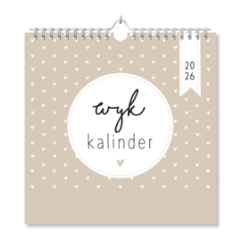 Friese weekkalender 2026