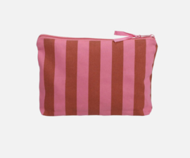 Stripes · grapefruit + ginger - toilettas