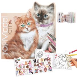 TOPModel Kitty kleurboek KITTY and DOGGY
