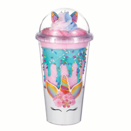 Ice cream drinkbeker "unicorn blue"