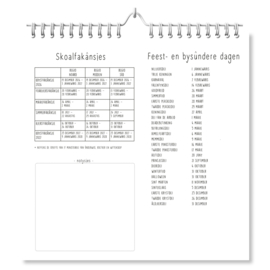 Friese weekkalender 2027