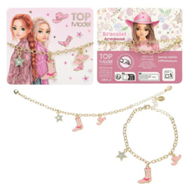 TOPModel armband met bedels COWGIRL