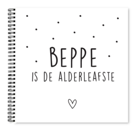 Invulboek `beppe is de alderleafste´