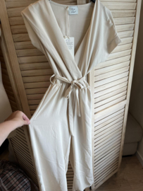 Beige jumpsuit