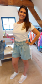 Short appelblauwzeegroen