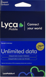 Lyca Unlimited Fair Use  ( limited 10 GB a day ). 30 days